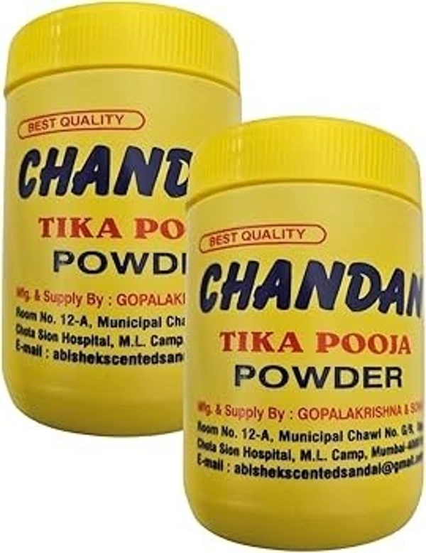 abishek chandan tika pooja powder 100g - 100g