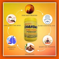 abishek chandan tika pooja powder 100g - 100g