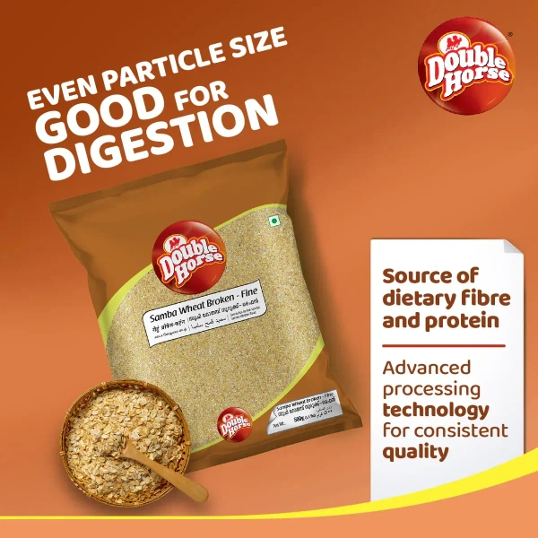 double horse samba wheat broken - fine - 500g