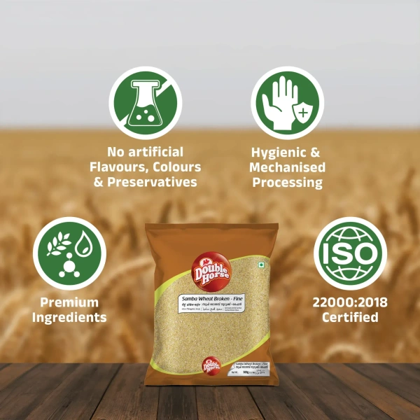 double horse samba wheat broken - fine - 500g
