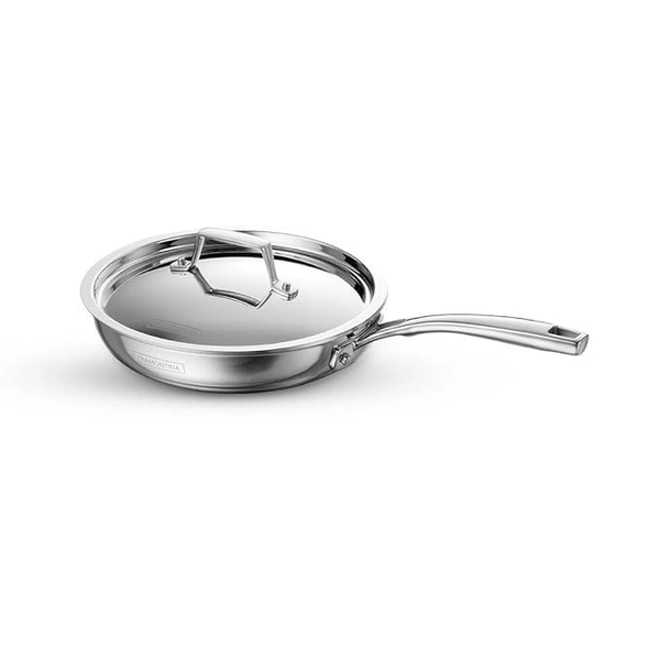 tramontina fry pan with lid