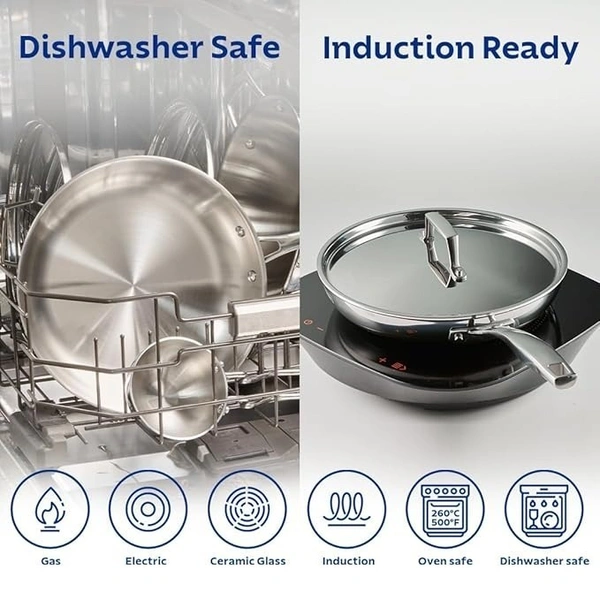 tramontina fry pan with lid