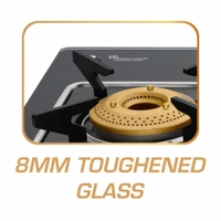 vidiem air gold 3 burner gas stove