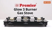 premier glow 3 burner gas stove