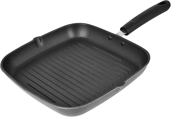Tramontina Titanex Pre -season Cast Iron Grill Pan 27cm