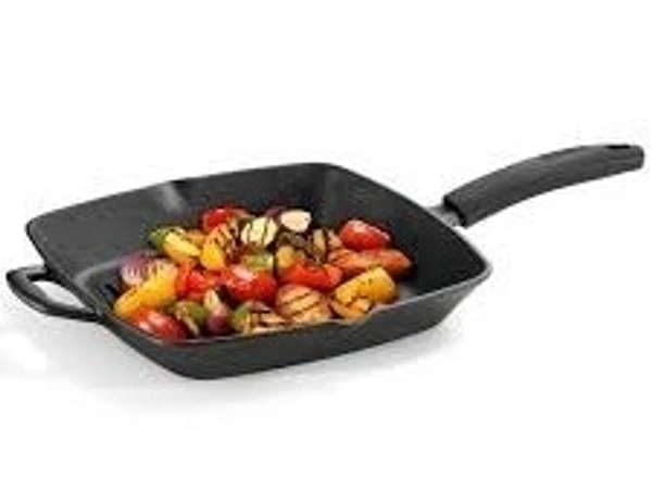 Tramontina Titanex Pre -season Cast Iron Grill Pan 27cm
