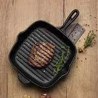 Tramontina Titanex Pre -season Cast Iron Grill Pan 27cm