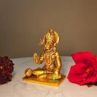 shri valli aakrati brass hanumanji idol 3.5"