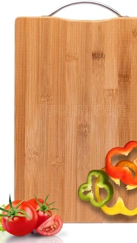 Kvg Rubber Wood Chopping Board No 215mm - No 215 Mm