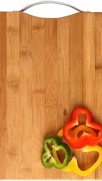 Kvg Rubber Wood Chopping Board No 215mm - No 215 Mm