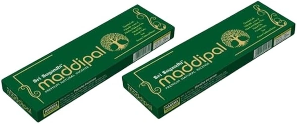 sri sugandhi maddipal premium natural incense - 50g