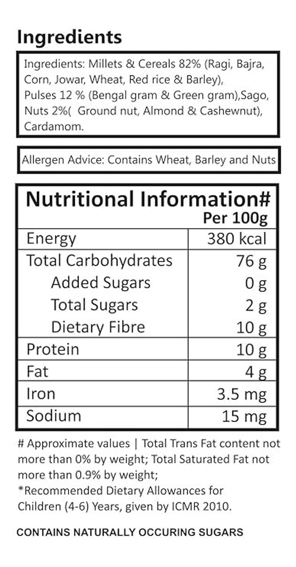 manna health mix 550g - 550g