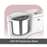 ultra Ultra Mini 1.25 Litre Table Top Wet Grinder - White | Fast Grinding Conical Stones, 5 Years Warranty | - 9.0