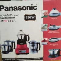 PANASONIC AE475 (RED) SUPER MIXER GRINDER MONSTER