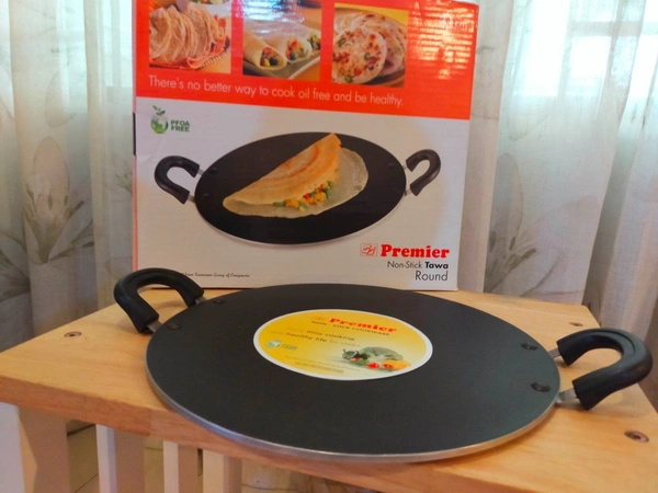 premier non stick tawa round