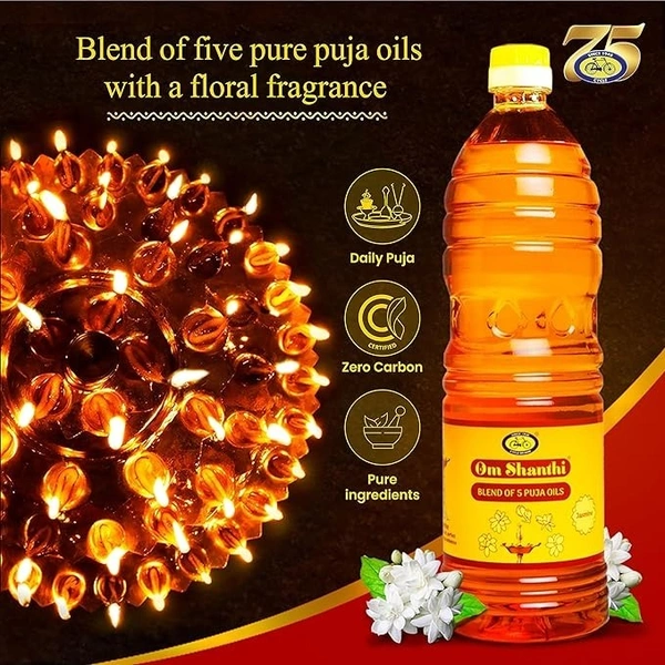 om shanti jasmine lamp oil