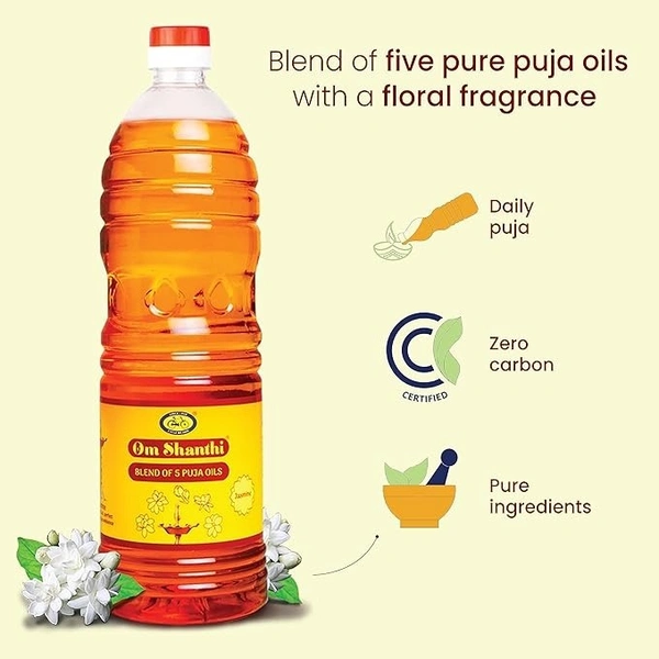 om shanti jasmine lamp oil