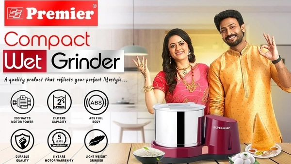 premier compact wet grinder PG 501 (2.0 LTR)