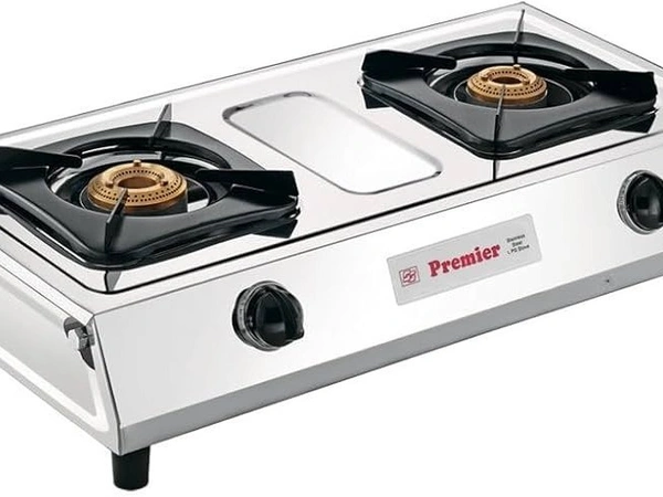 premier stainlees steel 2 burner gas stove - 8.3