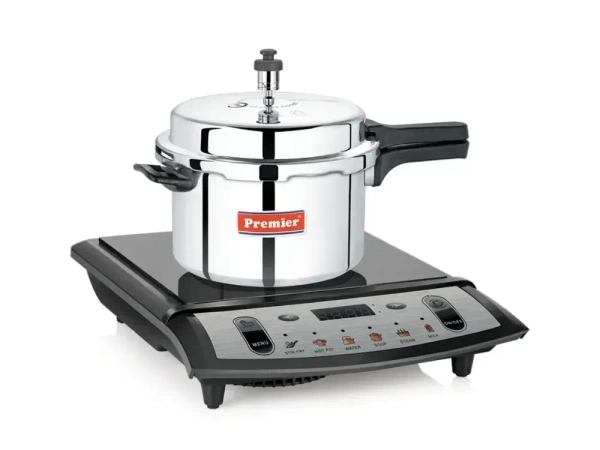 premier classic induction bottom pressure cooker for induction and lpg stoves1.5ltr - 8.0