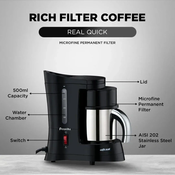 preethi Preethi Electric Coffee Maker Cm 210