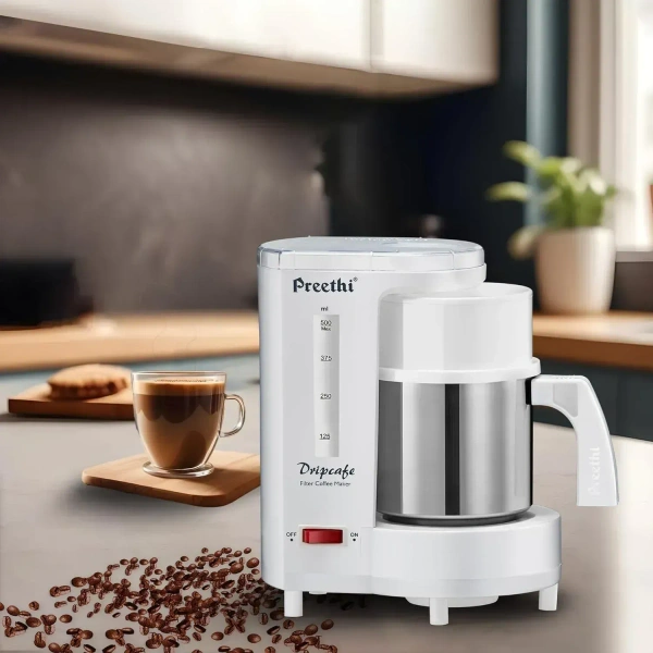 Preethi Electric Coffe Maker(white)