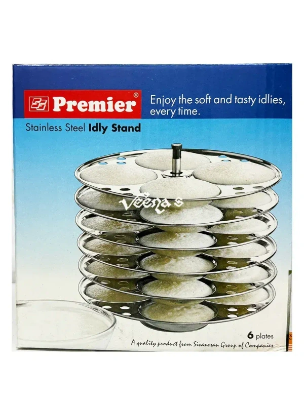 premier stainless steel idly stand