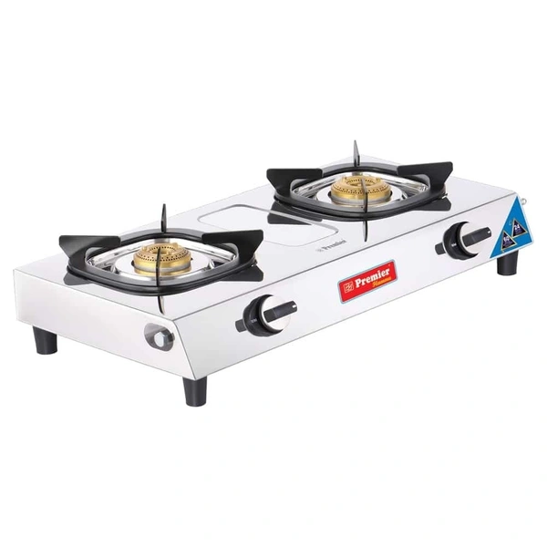 premier stainlees steel 2 burner gas stove - 8.3