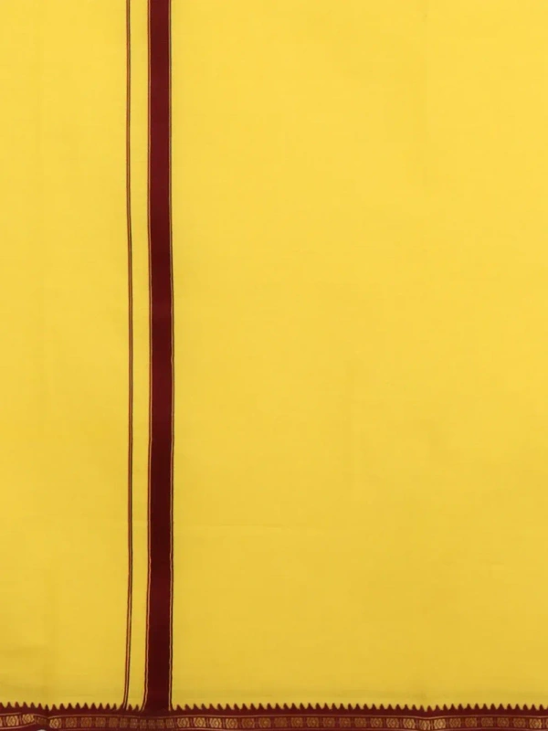 ramrajl ramraj cotton poojan light dhoti w 1.27m xL 2.00m