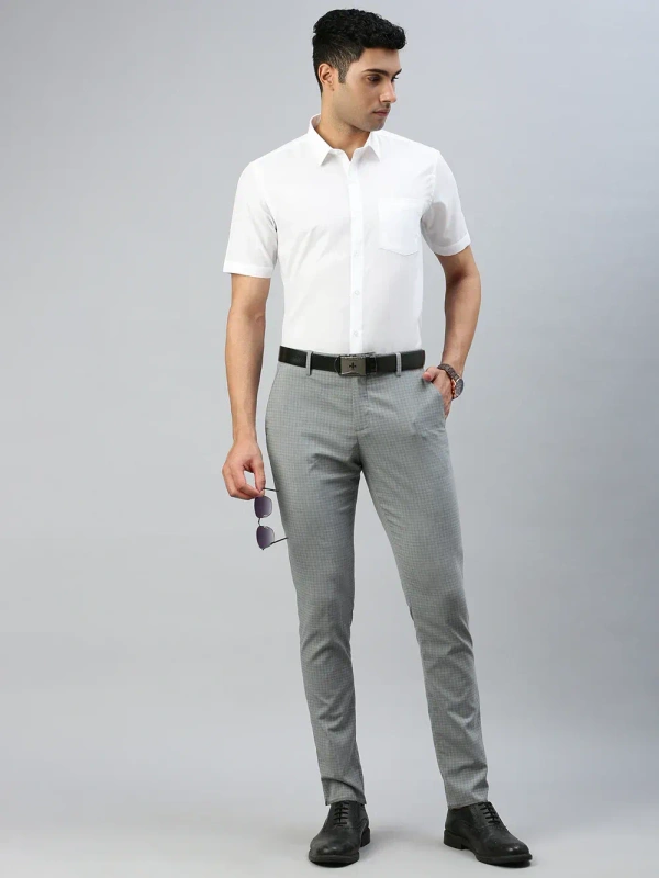 ramraj minister prestigious fit half sleeve white colour shirt - Size 40cm