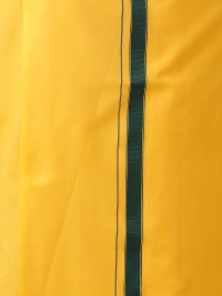 ramraj cotton poojan mango dhoti w 1.27m xL 2.00m