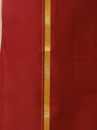 ramraj cotton poojan light maroon dhoti w 1.27m xL 2.00m