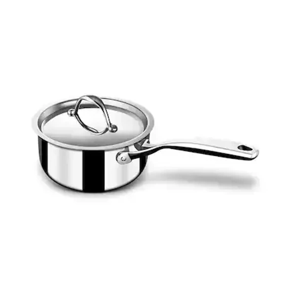 stahl artisan saucepan ss utensil, pan-1N, lid-1N - 18cm