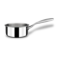 stahl artisan saucepan ss utensil, pan-1N, lid-1N - 18cm