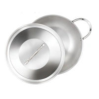Premier 3-ply Stainless Steel Kadai 28cm
