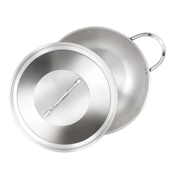 Premier 3-ply Stainless Steel Kadai 28cm