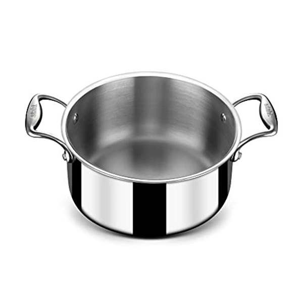 stahl artisan casserole ss utensil pot-1N,lid -1N 18CM - 14cm