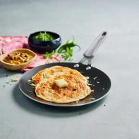 tramontina velo forged concave tawa 26cm (sand) - 26cm