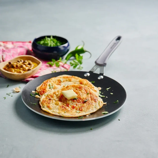 tramontina velo forged concave tawa 26cm (sand) - 26cm