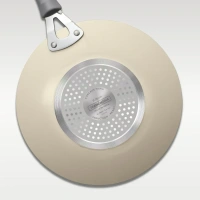 tramontina velo forged concave tawa 26cm (sand) - 26cm