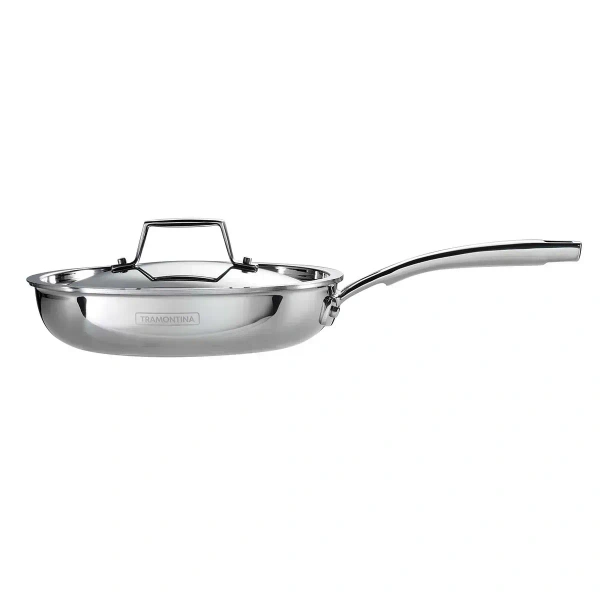 tramontina fry pan wuth ss lid 20 cm