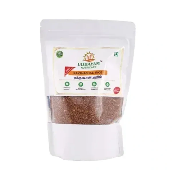 udhayam nutricare rakthashali rice 500g - 500g