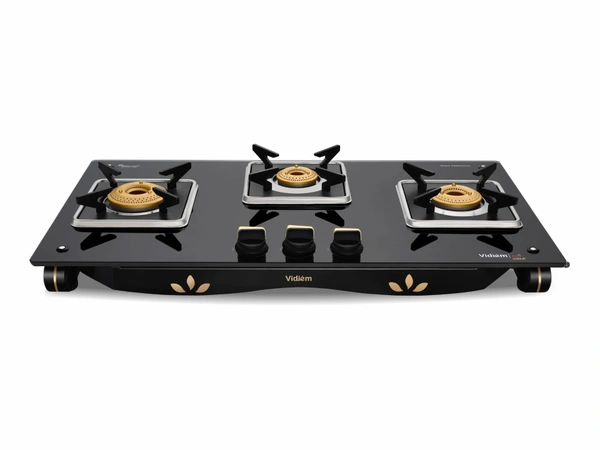 vidiem air gold 3 burner gas stove