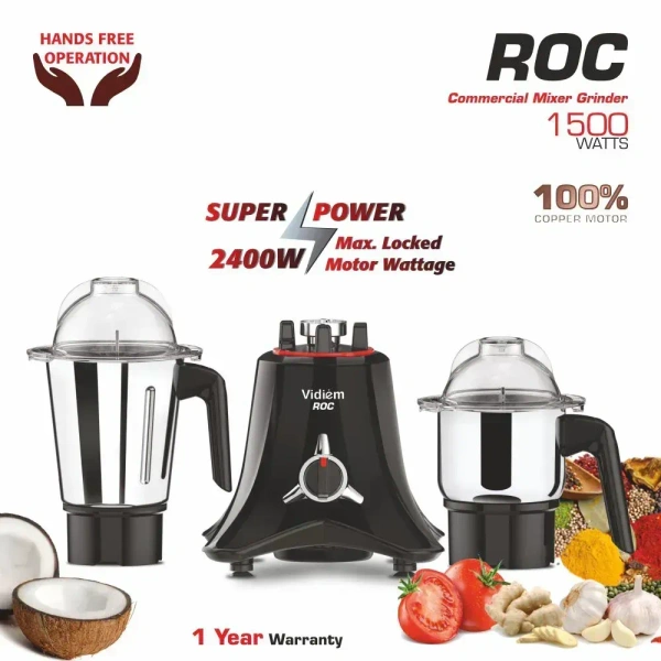 vidiem roc - 1500W - 7.0KG