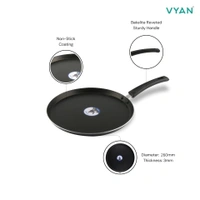 vyan nonstick mini tawa 260mm dia 3mm