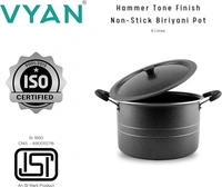 vyan 6 litre non stick biryani pot - 8ltr