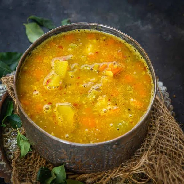 the Organic Coorg Homemade Sambar Powder (With Garlic) - Web Orange, 250g