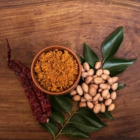 the Organic Coorg Peanut Chutney Powder - Red Orange, 250g