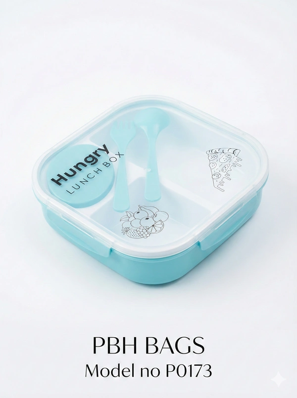 HUNGRY PBH P0173 "Hungry" Bento Lunch Box - Jelly Bean