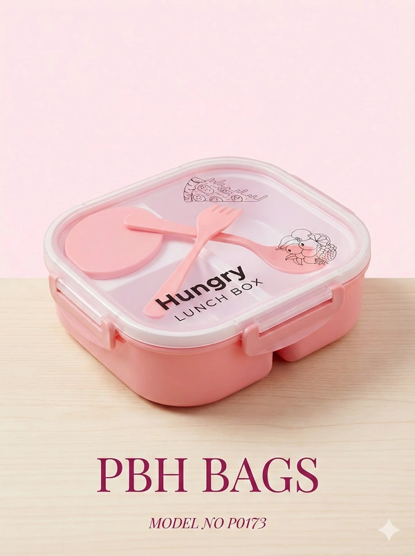 HUNGRY PBH P0173 "Hungry" Bento Lunch Box - Blossom